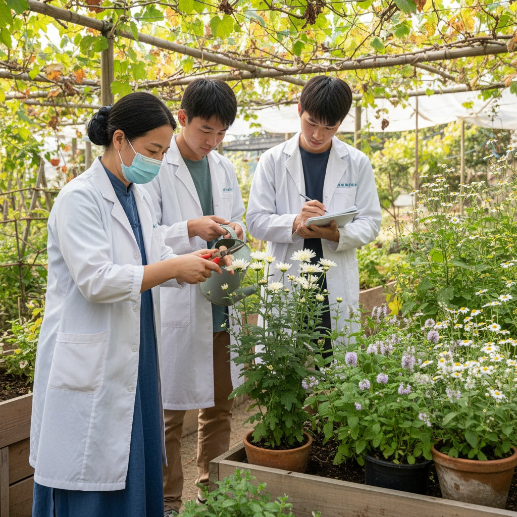 Platycodon and Lilium: How Flowering Herbs Clear the Way for Better Breathing and Absorption